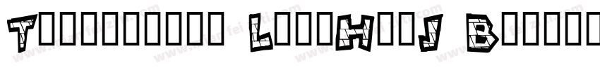 Tensentype LingHeiJ Bold字字体转换
